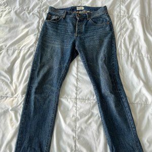The Slim Jean in Sawyer Wash Organic Selvage
